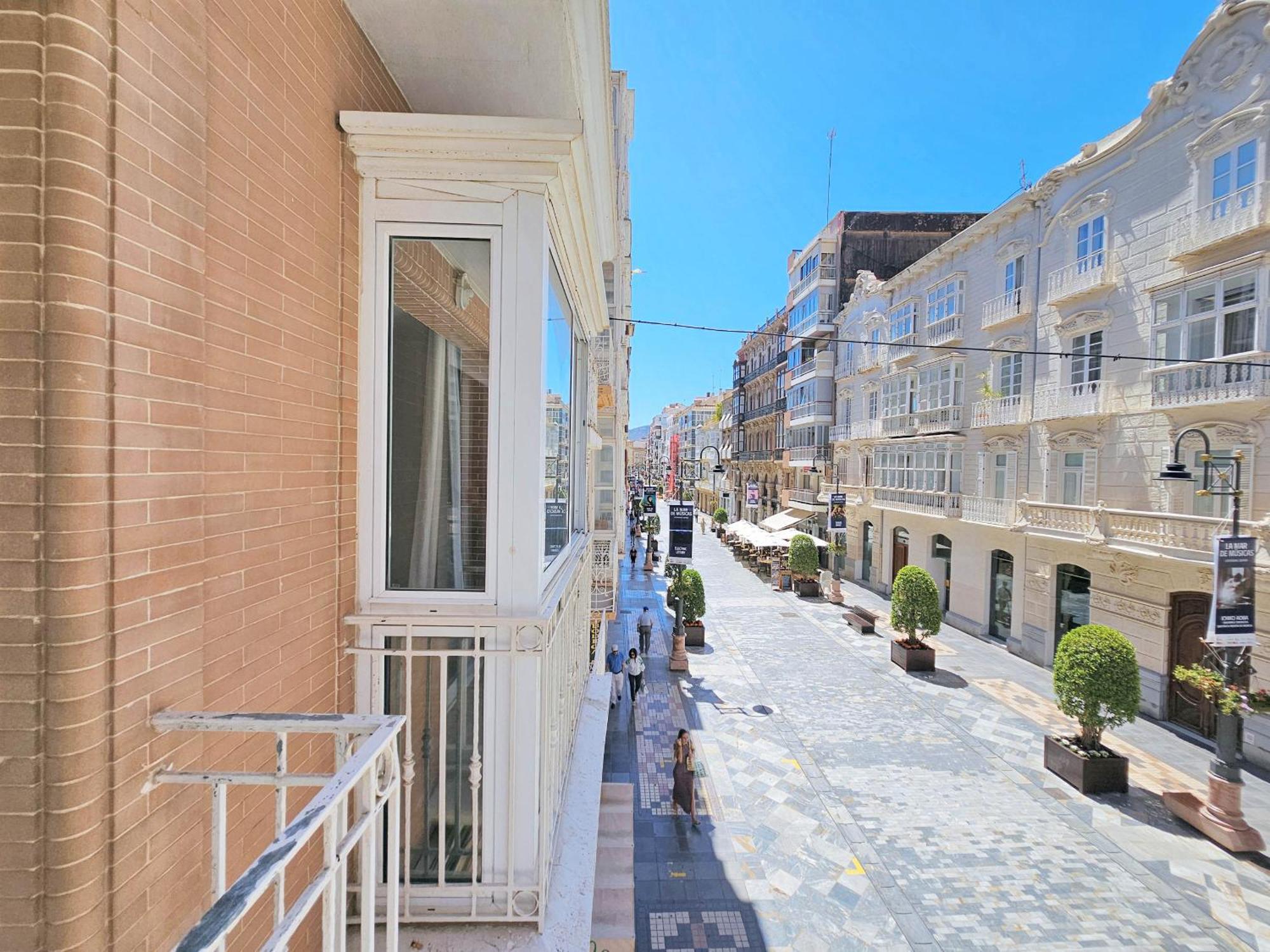 Apartamentos Nuevo Edificio Alba Cartagena Centro Parking Exteriör bild