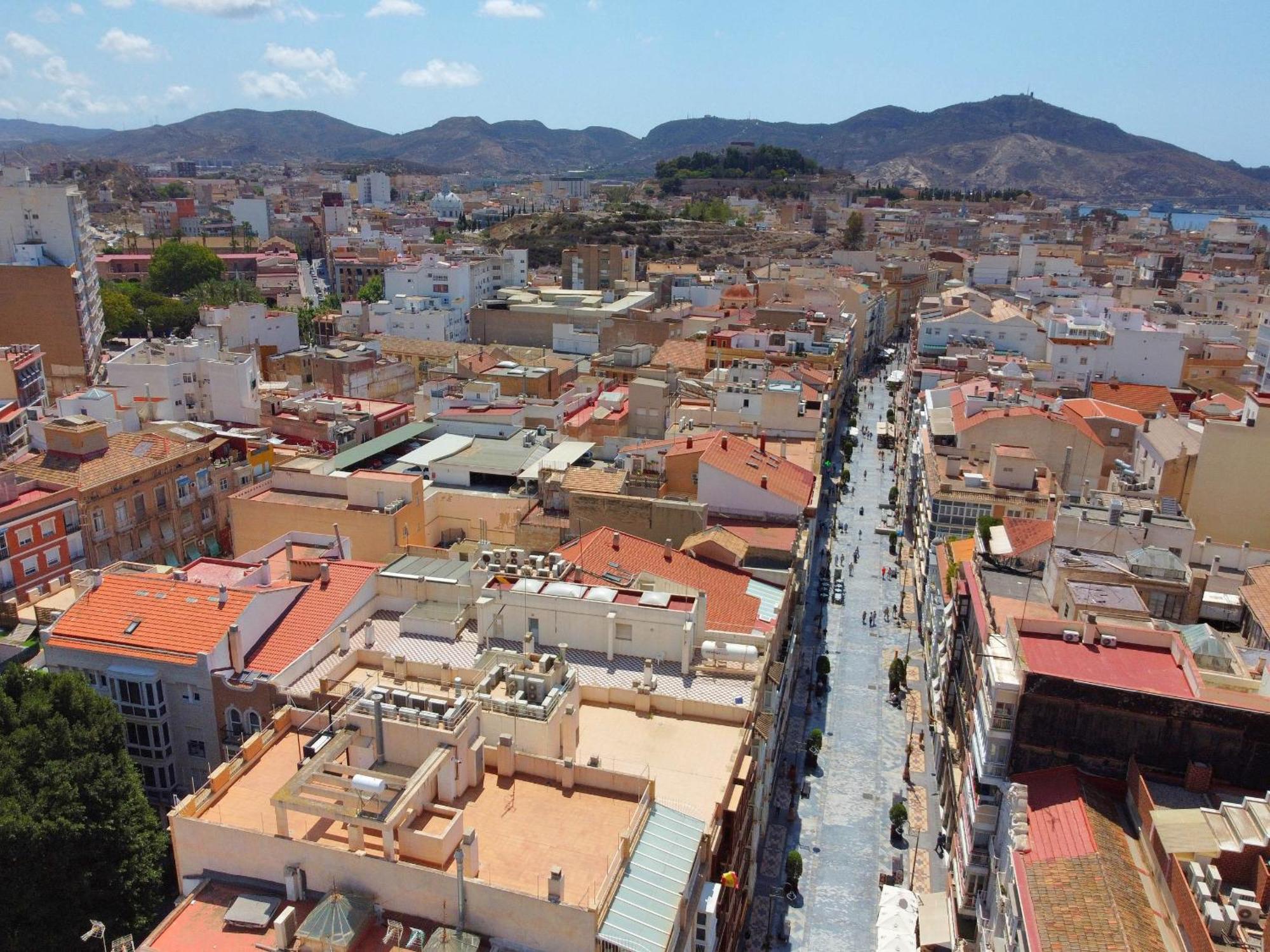 Apartamentos Nuevo Edificio Alba Cartagena Centro Parking Exteriör bild