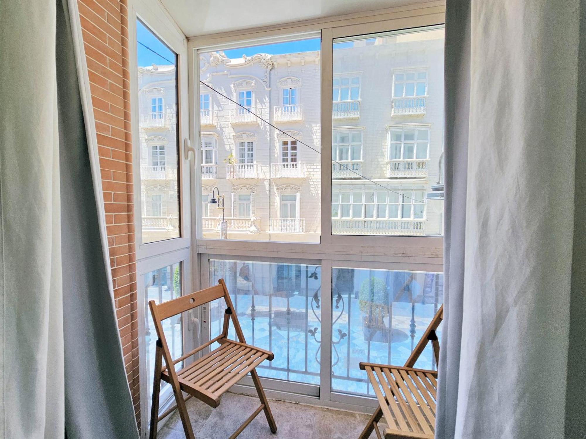 Apartamentos Nuevo Edificio Alba Cartagena Centro Parking Exteriör bild