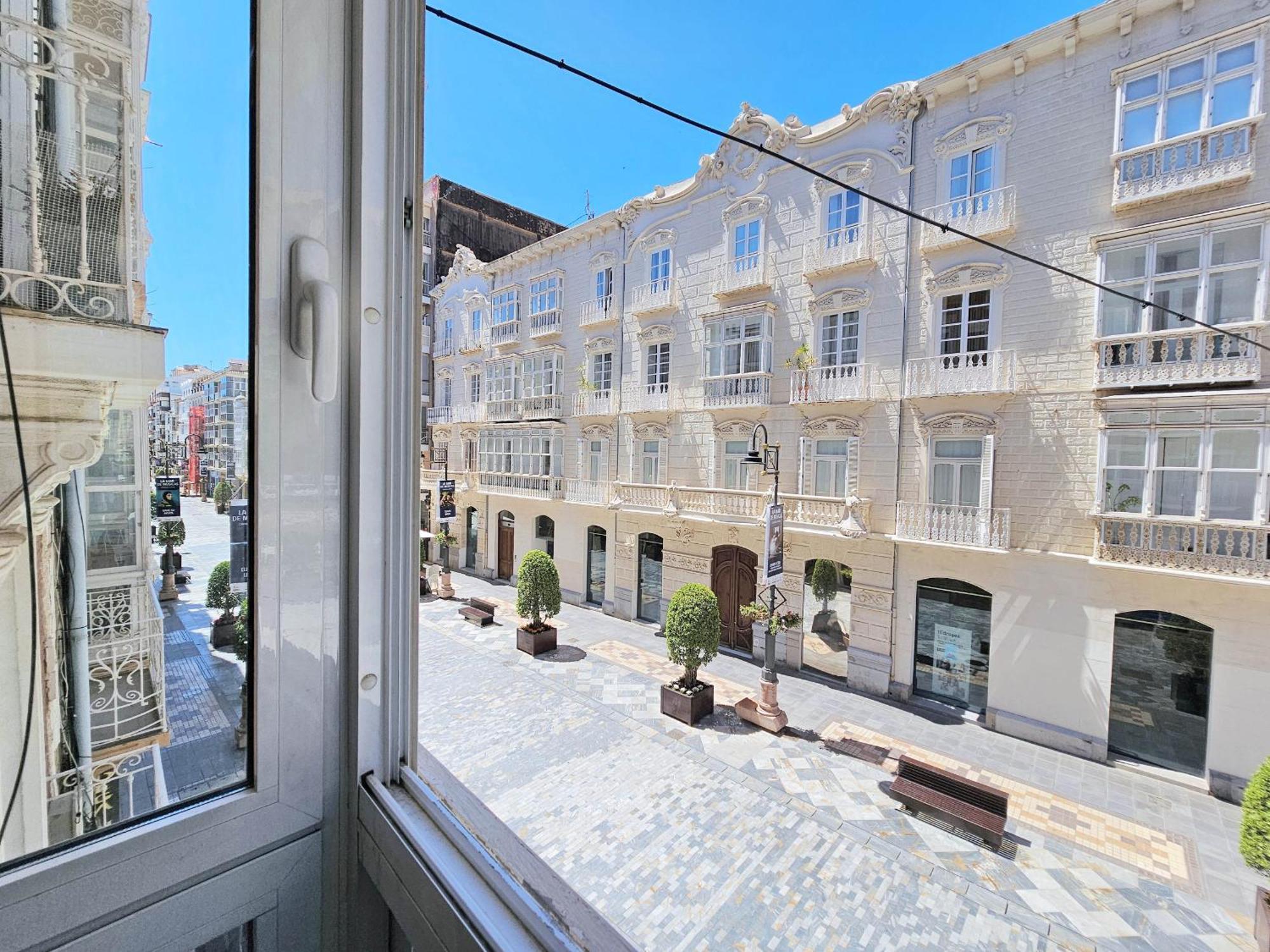 Apartamentos Nuevo Edificio Alba Cartagena Centro Parking Exteriör bild