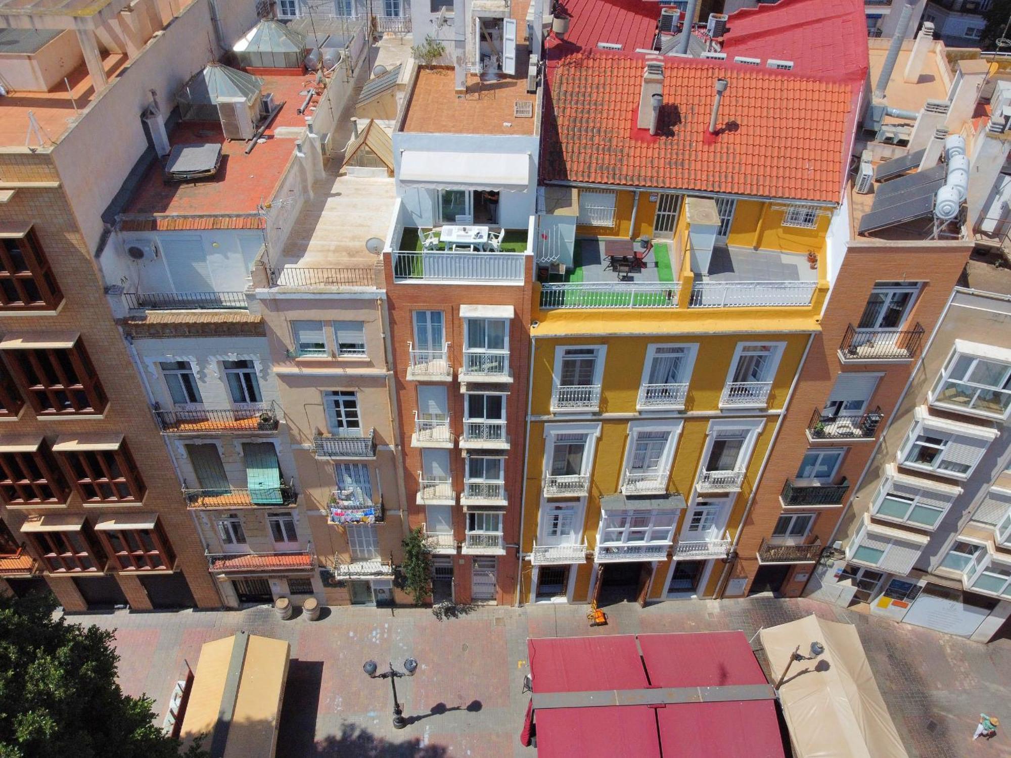 Apartamentos Nuevo Edificio Alba Cartagena Centro Parking Exteriör bild